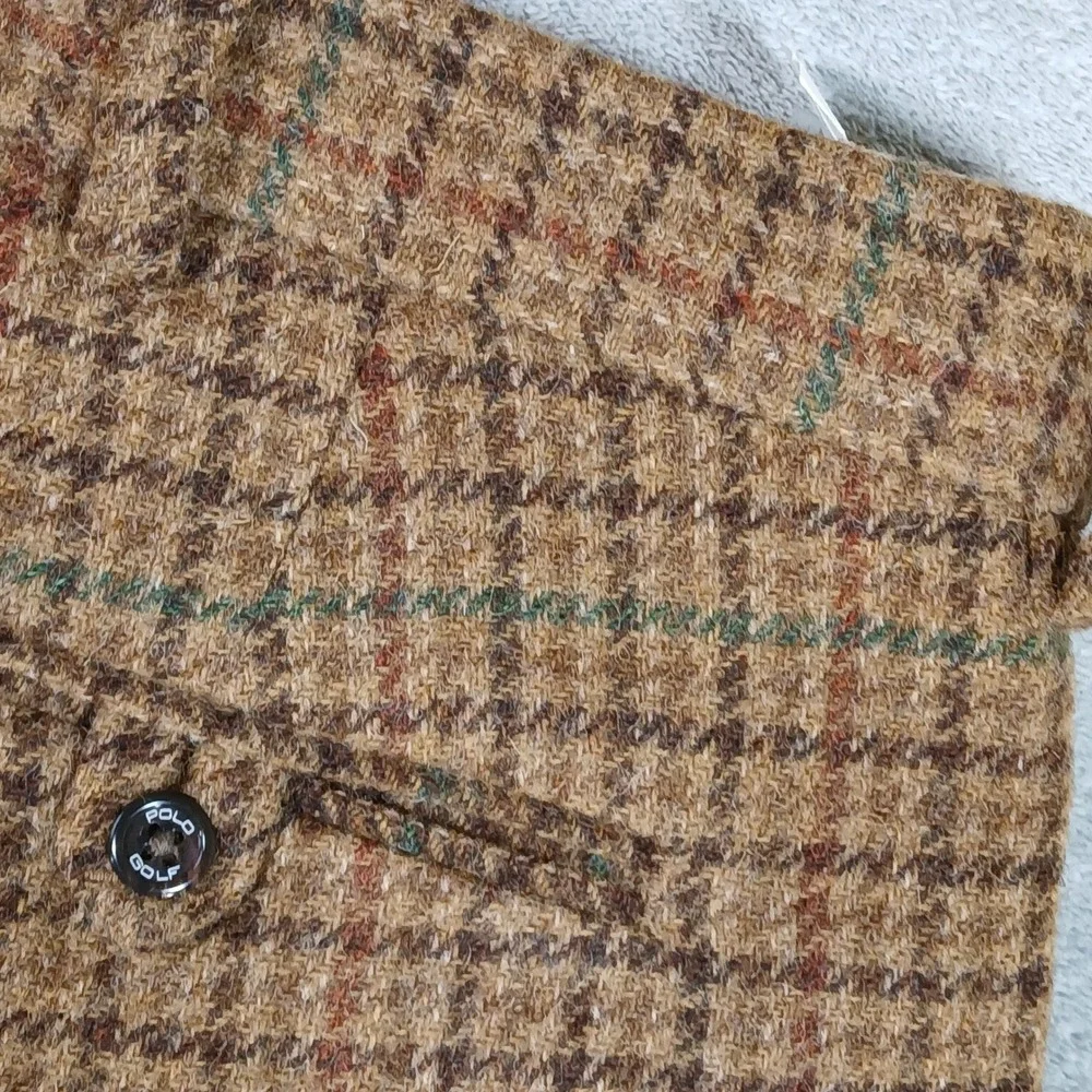 VTG Polo Golf Ralph Lauren Pants Mens 42 Tweed Houndstooth Heritage Trousers